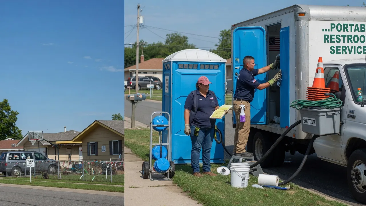 Portable Toilet Rental in Thurman, IA near me